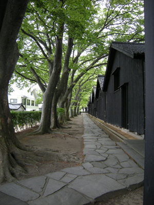 山形県酒田市、山居倉庫