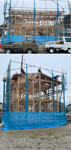 嶺北の木で建てるコンパクトな住まい